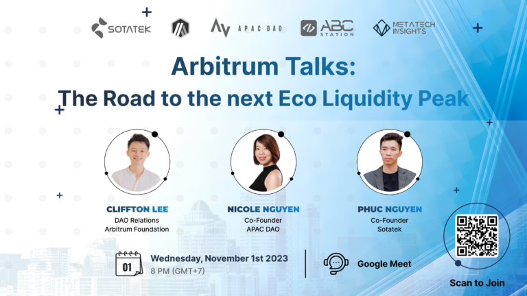 Arbitrum Talks: The Road to the Next Eco Liquidity Peak - APAC DAO